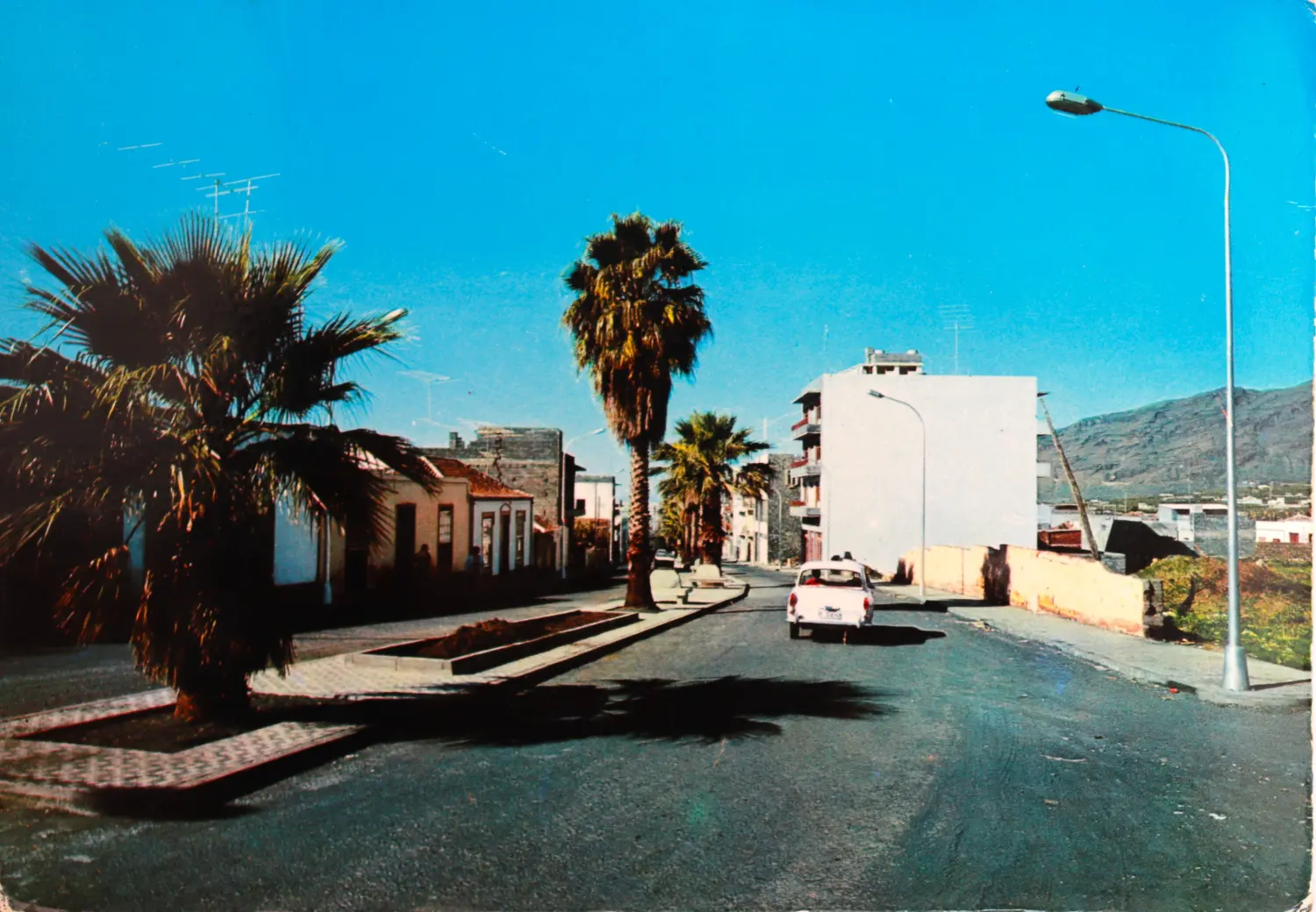 Postal original de Los Llanos de Aridane